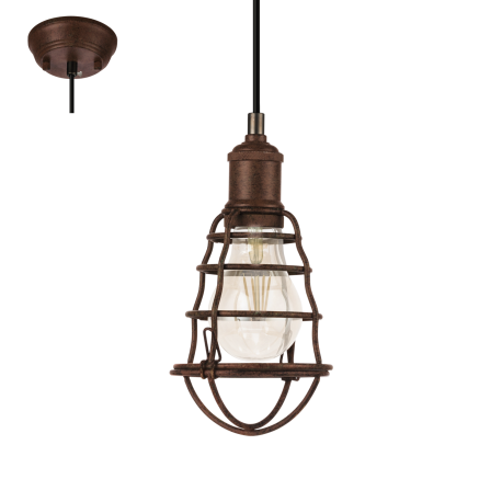 PORT SETON 49809 LAMPA WISZĄCA VINTAGE EGLO