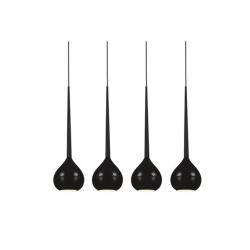 AGA 4 MD1289 4BK BLACK/BLACK LAMPA WISZĄCA AZZARDO