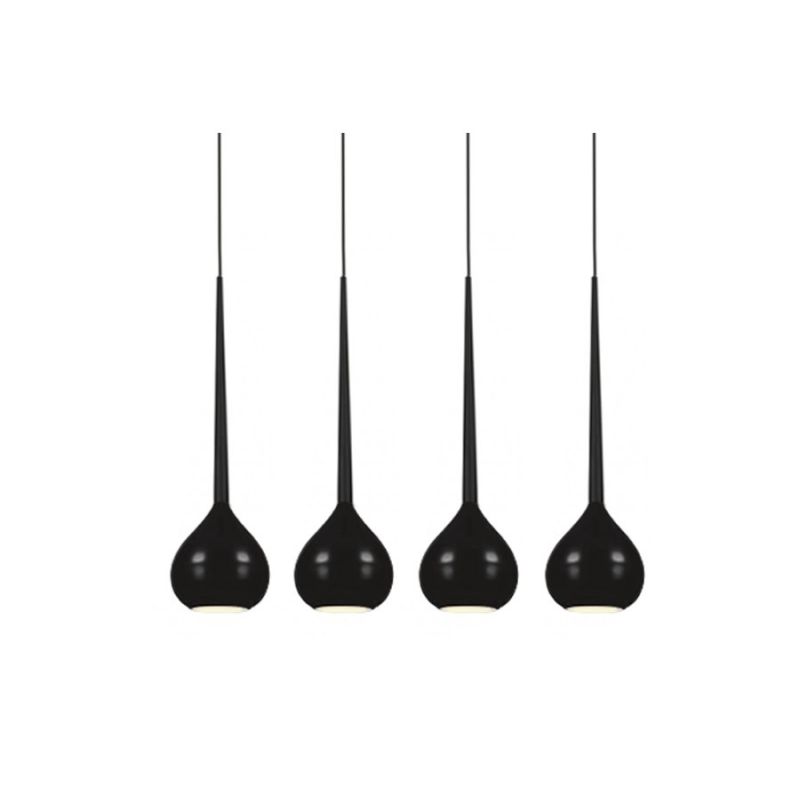 AGA 4 MD1289 4BK BLACK/BLACK LAMPA WISZĄCA AZZARDO