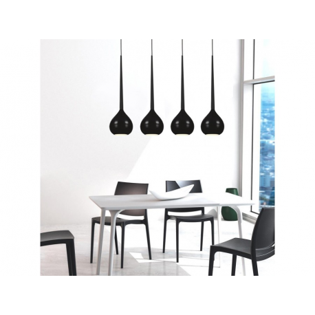 AGA 4 MD1289 4BK BLACK/BLACK LAMPA WISZĄCA AZZARDO