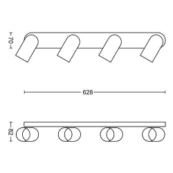 PONGEE 50584/30/PN REFLEKTORY LAMPA PHILIPS