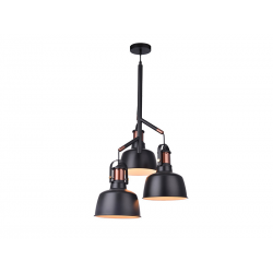 DARLING 3 BLACK MD50686-3 BK LAMPA WISZĄCA AZZARDO AZ2147