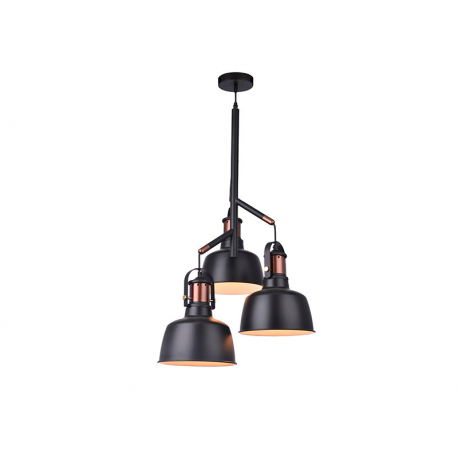 DARLING 3 BLACK MD50686-3 BK LAMPA WISZĄCA AZZARDO AZ2147