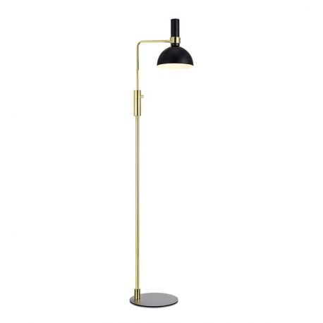 LARRY 106972 LAMPA PODŁOGOWA MARKSLOJD Czarny/Złoty Szczotkowany