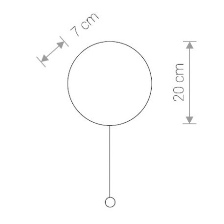 MINIMAL oak kinkiet 9377 Nowodvorski Lighting