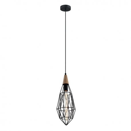 LAMPA WISZĄCA MAELLE MDM-2595/1S BK ITALUX
