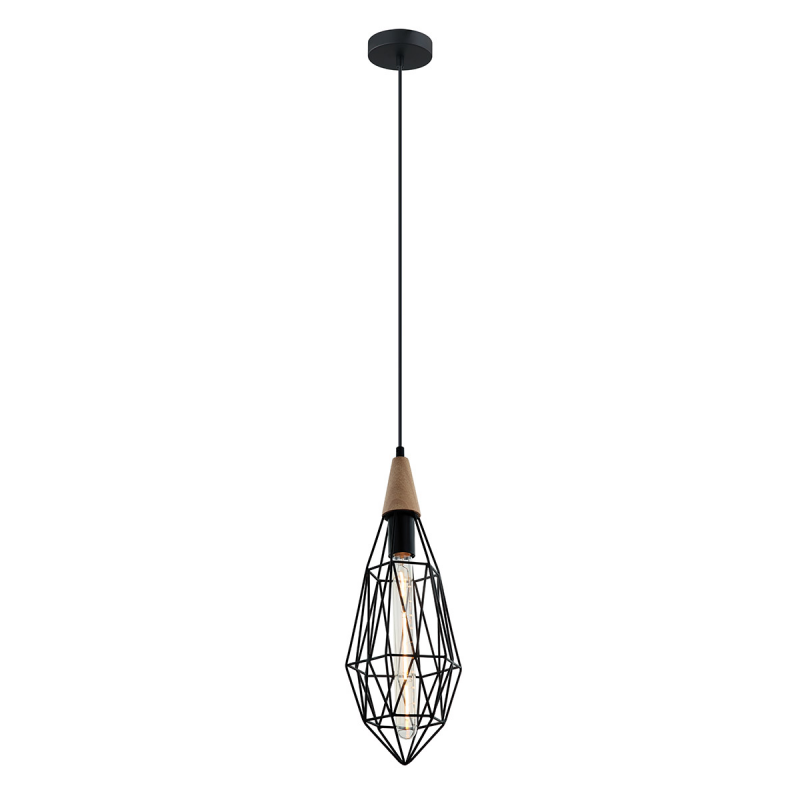 LAMPA WISZĄCA MAELLE MDM-2595/1S BK ITALUX