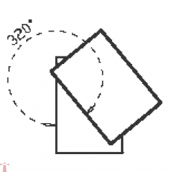 TIBER KINKIET OBROTOWY LED 229160142 TRIO