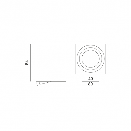 LAMPA NATYNKOWA TUBA RUCHOMA OH37 KPOH37BI KOBI