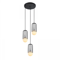 MATTY LAMPA WISZĄCA MDM-3939/3 BK ITALUX