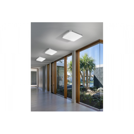 QUADRO 50 LED CCT SILVER AZ2758 LAMPA SUFITOWA PLAFON LED AZZARDO