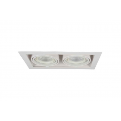 NOVA 2 WH/WH AZ2876 ES111 LAMPA OCZKO WPUSZCZANE SPOT AZZARDO