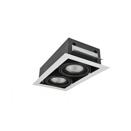 NOVA 2 WH/BK AZ2877 ES111 LAMPA OCZKO WPUSZCZANE SPOT AZZARDO