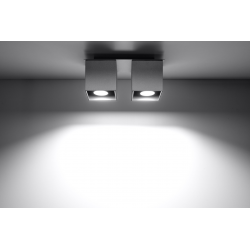LAMPA NOWOCZESNA SOLLUX PLAFON QUAD 2 SL.0064