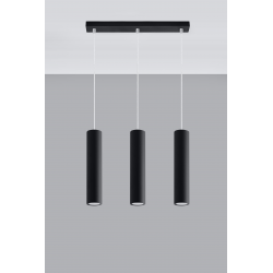 LAMPA NOWOCZESNA WISZĄCA SOLLUX LAGOS 3 SL.0329