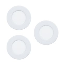 FUEVA 5 LAMPA WPUSZCZANA 99135 LED 3000K EGLO zestaw