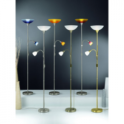 UP 2 LAMPA PODŁOGOWA EGLO 82843 mosiądz matowy