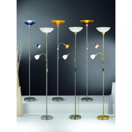 UP 2 LAMPA PODŁOGOWA EGLO 82843 mosiądz matowy