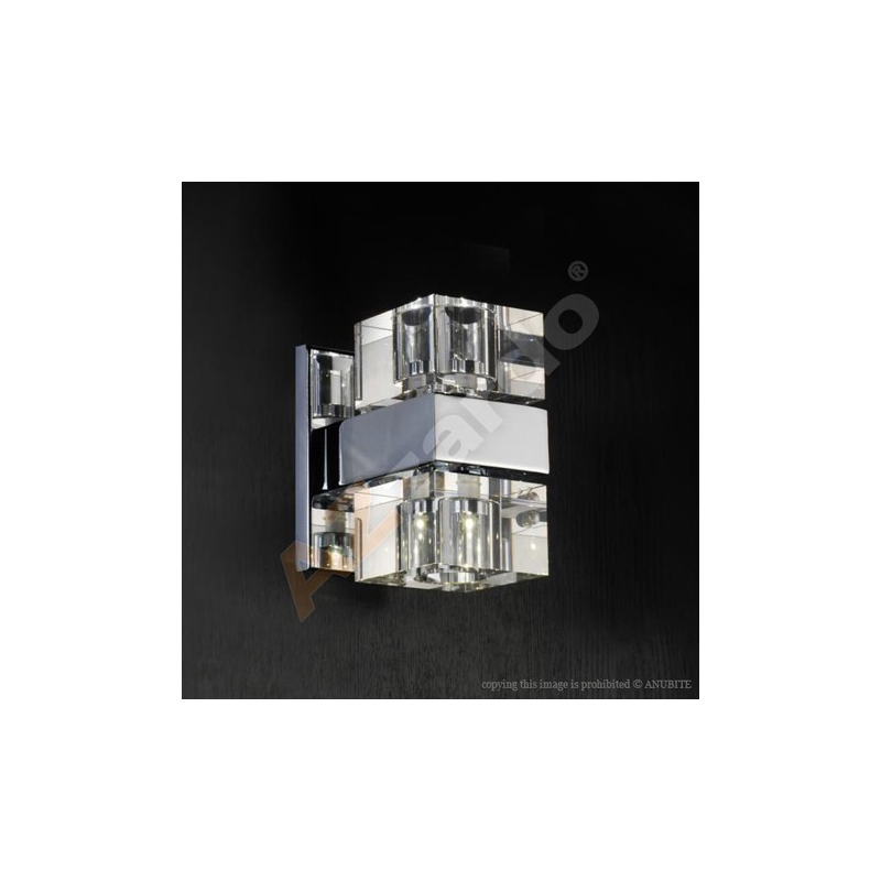 BOX 2 KINKIET NOWOCZESNY AZZARDO MB8515-2