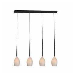 IZZA 4 BIAŁA LAMPA WISZACA AZZARDO MD1288B-4W