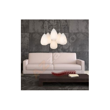 MIRAGE 6 LAMPA WISZĄCA AZZARDO MD1016