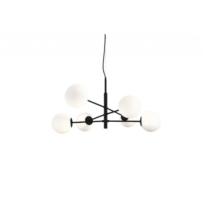 AZ4420 OVIEDO 6 LAMPA WISZĄCA NOWOCZESNA KULE LOFT AZZARDO